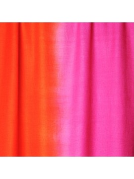 AURA SUNSET, Stola pashmina 100% handgewebter Kaschmir dip  dye