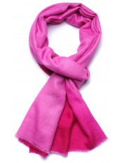 AURA ORCHIDEA, echte Pashmina stola 100% cashmere dip dye