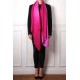 AURA ORCHIDEA, Stola pashmina 100% handgewebter Kaschmir dip  dye