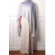 AURA BRUME, étole Pashmina 100% cachemire dip dye