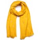 LANA SAFFRON, Real embroidered pashmina shawl 100% cashmere