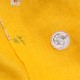 LANA SAFFRON, Real embroidered pashmina shawl 100% cashmere