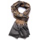 JANET KUPFER, echte handbestickte Pashmina-Schal 100% Kaschmir