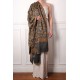 JANET KOPER, 100% cashmere pashmina sjaal, met de hand geborduurd