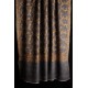 JANET CUIVRE, châle véritable pashmina 100% cachemire brodé main