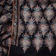 CARLA ZWART, handgeborduurde 100% kasjmier pashmina sjaal