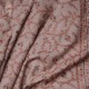 JULIA NATUREL, étole véritable pashmina 100% cachemire brodé main