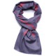 TELMA GRIJS, handgeborduurde 100% kasjmier pashmina stola