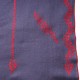 TELMA GREY, hand-embroidered 100% cashmere pashmina stole