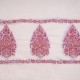 PALLA IVORY, real pashmina 100% cashmere with handmade embroideries