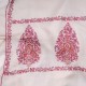 PALLA AVORIO, stola vera Pashmina 100% cashmere ricamata a mano
