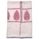 PALLA IVORY, real pashmina 100% cashmere with handmade embroideries
