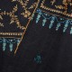 JULIA SCHWARZ, echte Pashmina-Stola aus 100% Kaschmir, handbestickt