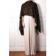 JULIA SCHWARZ, echte Pashmina-Stola aus 100% Kaschmir, handbestickt