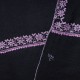 MARGO ZWART, met de hand geborduurde 100% kasjmier pashmina stola