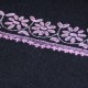MARGO BLACK, hand-embroidered 100% cashmere pashmina stole