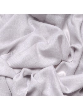 Echte Pashmina Stola 100% parelgrijs cashmere