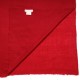 Vera pashmina 100% cashmere Stola Rosso carminio