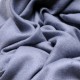 Genuine forget-me-not blue pashmina 100% cashmere