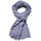 Genuine forget-me-not blue pashmina 100% cashmere