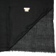 Genuine black pashmina 100% cashmere