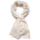 Vera Pashmina 100% cashmere Scialle Ecru naturale