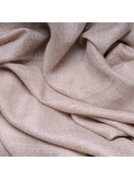 Genuine pashmina shawl 100% cashmere natural light beige big size