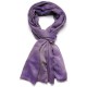 SACHA VIOLETT, Stola echter reversible pashmina 100% handgewebter Kaschmir