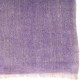 Genuine reversible pashmina 100% cashmere purple/natural beige