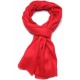 Véritable Pashmina 100% cachemire Rouge tango Grand modèle