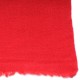 Véritable Pashmina 100% cachemire Rouge tango Grand modèle