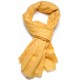 Véritable Pashmina 100% cachemire Jaune tournesol Grand modèle