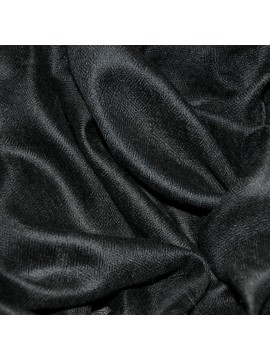 Véritable Pashmina 100% cachemire Noir Grand Modèle