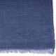 Genuine pashmina shawl 100% cashmere dark blue big size