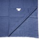 Genuine pashmina shawl 100% cashmere dark blue big size