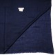 Genuine pashmina shawl 100% cashmere navy blue blanket size