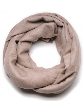 Genuine handwoven cashmere pashmina XXL scarf natural brown
