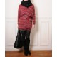 Genuine handwoven cashmere pashmina XXL scarf black