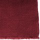 Genuine brick red pashmina 100% cashmere