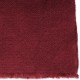 Genuine brick red pashmina 100% cashmere