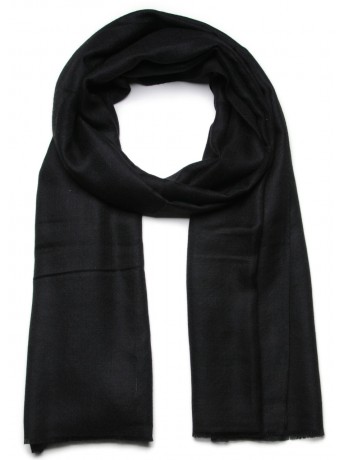 Echte Pashmina 100% cashmere Zwart Groot