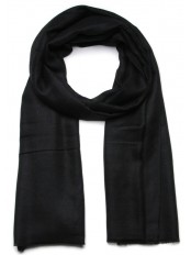 Pashmina Negro - Chal 100% cachemir
