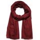 Echte Pashmina 100% cashmere Brick Red Large