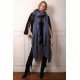 Genuine handwoven pashmina shawl cashmere slate grey