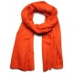 Véritable Pashmina 100% cachemire LeChâle Orange