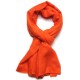 Echte Pashmina Schal Orange 100% Handgewebter Kaschmir