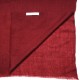 Echte Pashmina 100% cashmere XXL Baksteenrood