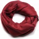 Véritable Pashmina 100% cachemire XXL Rouge brique