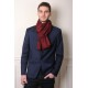 Genuine brick red pashmina 100% cashmere