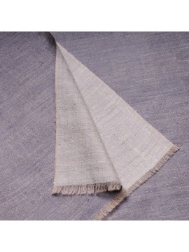 REVA GREY, Handwoven cashmere pashmina Stole dual shaded